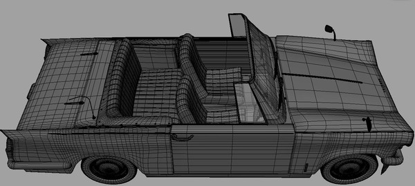 3d animation triumph herald transformer model - Transformer Autobot Triumph Herald by robman88